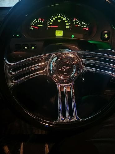 запчасти opel vectra b: W-POWER sükan çarxı - Universal idman dizaynı: 3 qoşa şüalı xrom — 1