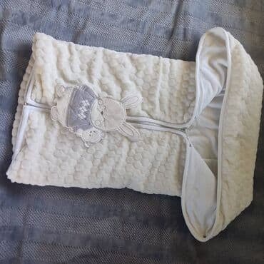 uşaqlar üçün təbii dublyonkalar: Xəstəxana çıxışı uşaq zərfi .açılanda ədyal kimi istifadə olunur — 5