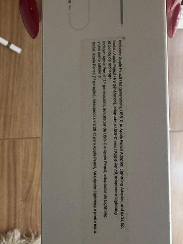 Ofis avadanlığı: Apple pencil 1 ci nesil
Az iwlenib
Qiymet 90 azn
Unvan Inqlab
Ziko🦋 — 4