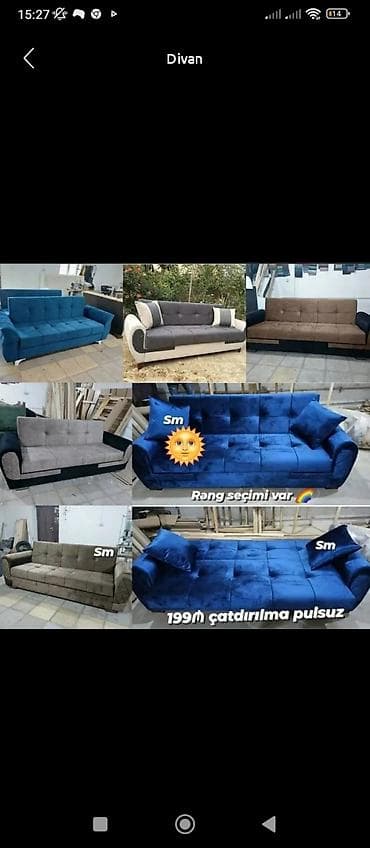 divan krovat: Divan, Mətbəx üçün, Qonaq otağı üçün, Yataq otağı üçün — 1