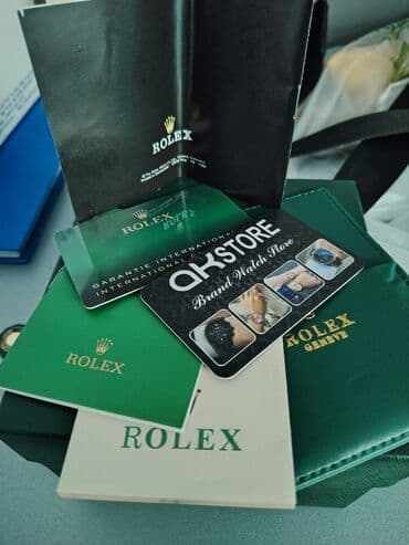 omega qol saatı: Yeni, Qol saatı, Rolex, rəng - Qara — 5