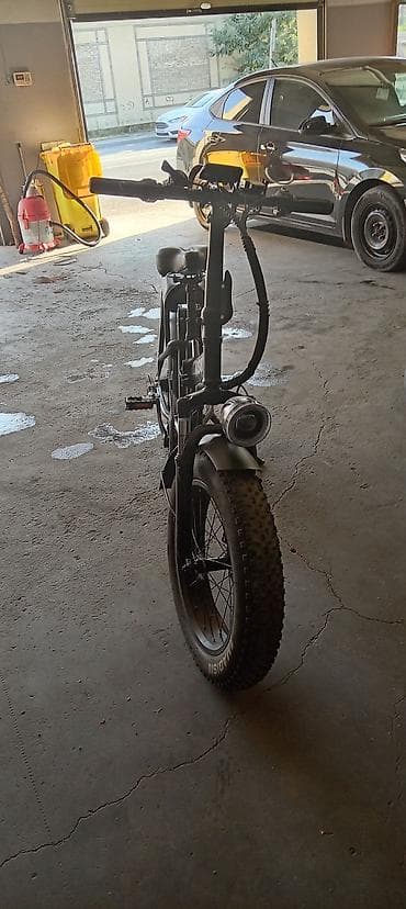 Elektrik nəqliyyatı: Elektrik velosipedi – qalın təkərli, şəhər və off-road üçün - — 5