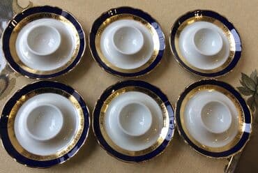 murebbe qablari: Nəlbəkilər, rəng - Göy — 2