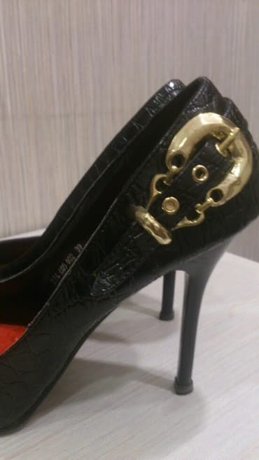 tangetka ayaqqabi modelleri: Tuflilər, Ölçü: 38, rəng - Qara, Yeni — 1