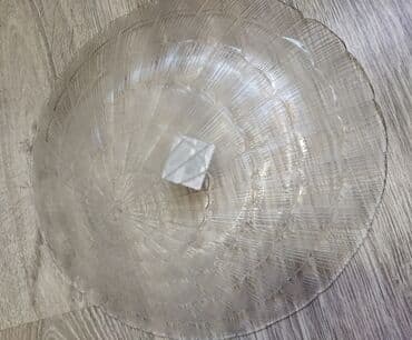 saxlama qabları: Pasabahçe firması boyuk olcu qab. Diametri 32sm — 3