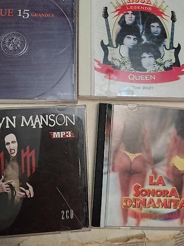 mini disk: Musiqi CD/DVD diskləri toplusu Janr və ifaçılar: - Rock və pop: Dire — 7