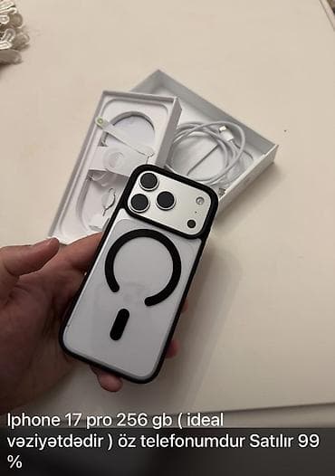IPhone 17 Pro, 256 GB, Gümüşü