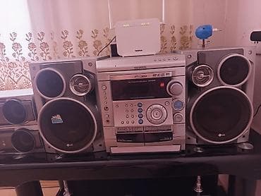 Samsung MAX-DK66 mini audio sistemi + LG akustik kolonlar dəsti