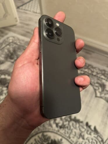 айфон 13 про макс бу: IPhone 13 Pro, 256 GB, Graphite, Simsiz şarj, Face ID — 3