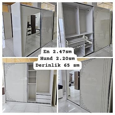 İşlənmiş, 2 qapılı, Siyirməli, Digər rəng, Digər material, Kupe, Düz dolab — 3