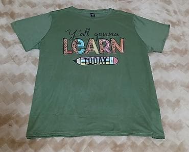 today: Məhsul: SHEIN Curve qadın T‑şörtü - Rəng: Zeytun‑yaşıl - Üzərində — 1