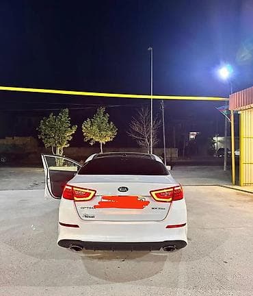 masin satis sayti: Kia Optima (ağ rəng), sedan, SX GDi - Kuzov: 4 qapılı sedan, ağ rəng — 4