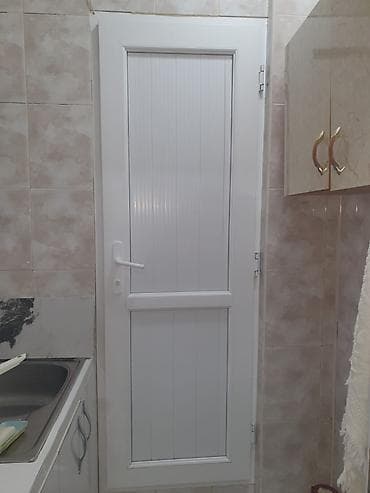 hamam qapıları: PLASTİK QAPİ 2 ƏDƏD AĞ RƏNG HAZİR ENİ 70 sm — 2