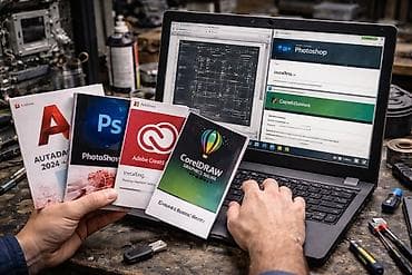 Dizayn və fotoşop proqramlarının ömürlük lisenziyası ilə — 1