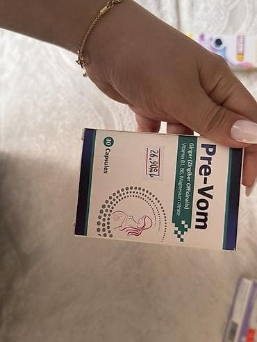 Pre‑Vom kapsulları Məhsul haqqında: - Qutu: 30 kapsul - Tərkib — 2