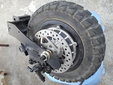 passat disk: Elektrik skuter üçün arxa təkər komplekti - Təkər ölçüsü: 90/65-6.5 — 3