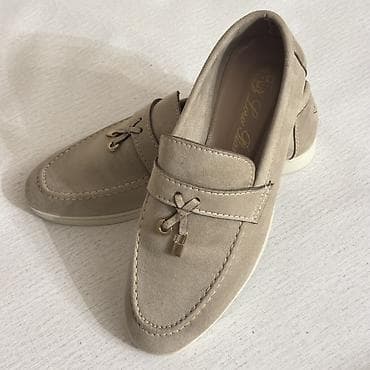 Мокасины и лоферы: Размер: 38, цвет - Бежевый, Новый — 5