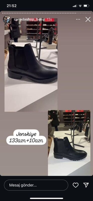 klassik qadin pencekleri: Ölçü: 39, rəng - Qara, Yeni — 3