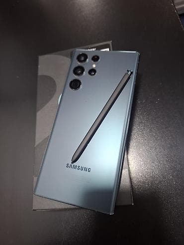 Samsung Galaxy S22 Ultra, rəng - Mavi, İki sim kartlı