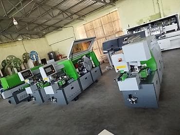 ev qapılari: Pvs kenar bantlama - Avtomatik kənar bantlama xətti: birgə — 2