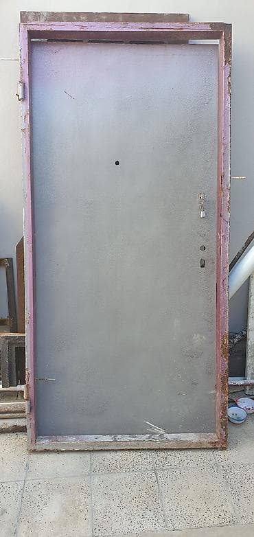 demir qutu profil: Metal qapı və qutu (konstruksiya ilə) - Material: tam metal lövhə — 2