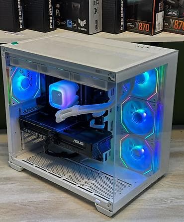 komputer dəst: Gaming PC | Ryzen 7 9800X3D 5.20 GHZ | RTX 5070 Ti 16GB | SSD 1TB NVMe — 2