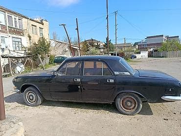 volqa maşın: GAZ Volga 24 sedan - Korpus: 4 qapılı, klassik “Volqa” dizaynı, qara — 6