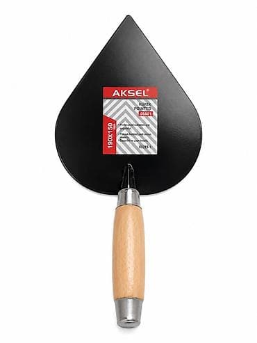 Mala kəmçə böyük AKSEL Kürək Pointed 08A01 - Ölçü: 190 x 150 mm