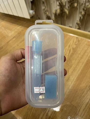 Uşaqlar üçün digər mallar: Uşaq burun aspiratoru seti - Dəst tərkibi: şəffaf plastik qutuda — 1