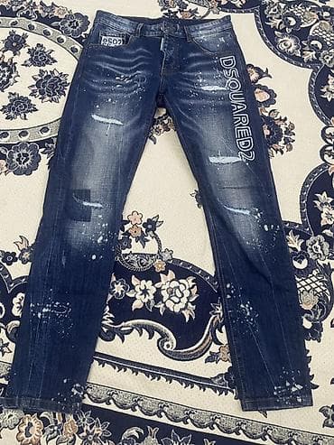 cins kurtqa: Cins şalvar, Dsquared2 — 1