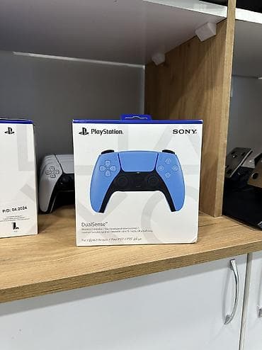 PlayStation 5 üçün Sony DualSense simsiz oyun idarəetmə paneli – Mavi — 1