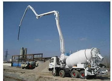 Beton nasosu və mikserlərlə beton tökmə xidməti.İstənilən marka,hər