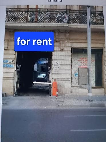 Ayri mətbəx 28 də milli bankin yaninda icərə verilir. 3 faza elektrik — 7