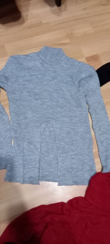 женские свитера под горло: Кофта, Dilvin, One size, цвет - Черный — 2