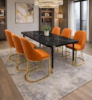 kuxna masalari: Qonaq otağı üçün, Yeni, Açılan, Kvadrat masa — 3