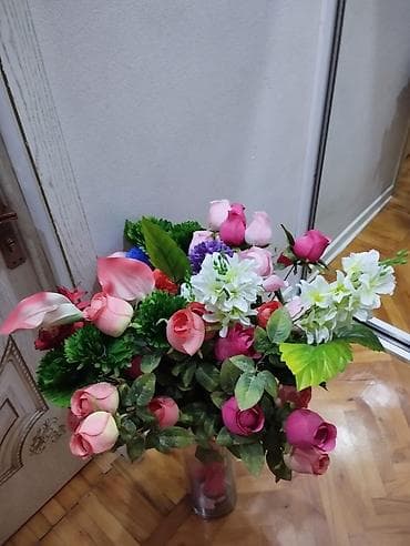 İşıqlandırma: Gül dekoru hun 100 sm — 5