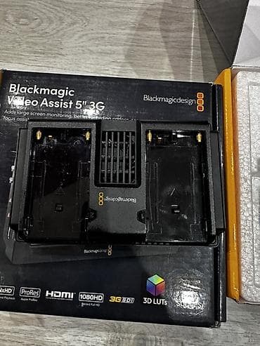 ipad 14 pro: Blackmagic Design Video Assist 5" monitor-rekorder - 5 düymlük — 9