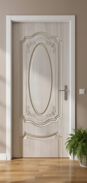 Yeni Otaq qapısı 90x205 sm Zamok və çərçivə ilə, Zəmanətli, Ödənişli quraşdırma, Ödənişli çatdırılma, Rayonlara çatdırılma