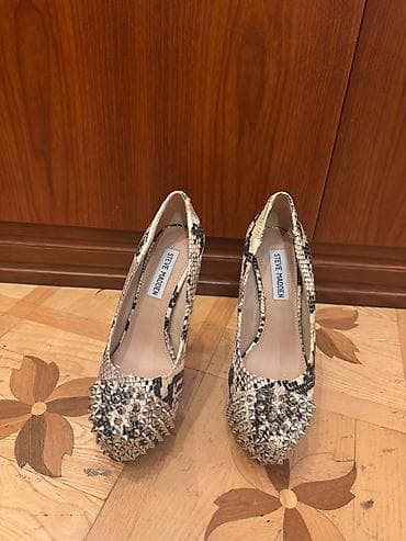 Şəxsi əşyalar: Steve Madden qadın tuflisi - Model: Platformalı yüksək daban stiletto — 6
