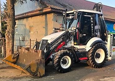 ucuz taxta qapılar: JCB və CAT ekskavator-yükləyici (backhoe loader) icarəsi Xidmətin — 6
