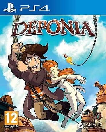 playstation 4 gence: Ps4 deponia. Tam bağlı upokovkada orginal. Çatdırılma mümkündür 3 — 1