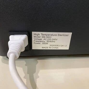 Çaydanlar: Sterilize aparati Dizinfeksiya aparati Temizleyici Yaxşı manikür — 10