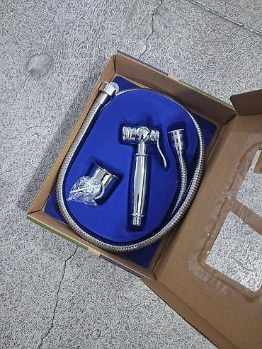 Dekorativ divar panelləri: Məhsul: Bidet duşu dəstləri (unitaz üçün əl duşu) Tərkib: - Əl duş — 6