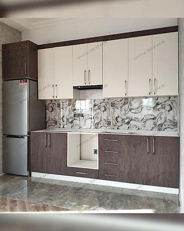 sobalar: Sifarişlə mətbəx dəsti, Özü çəkən petlələr, Sadə laminat — 1