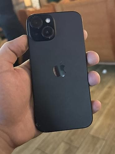 kreditle iphone: IPhone 15, 128 GB, Qara, Face ID — 1