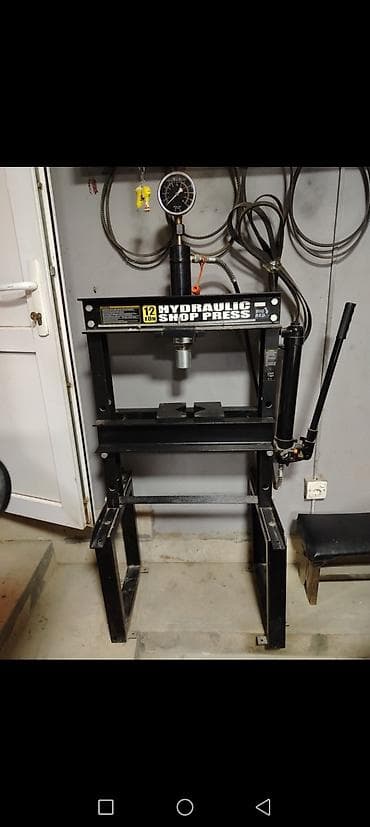 12 tonluq hidravlik pres – BIG RED Hydraulic Shop Press - Yükləmə