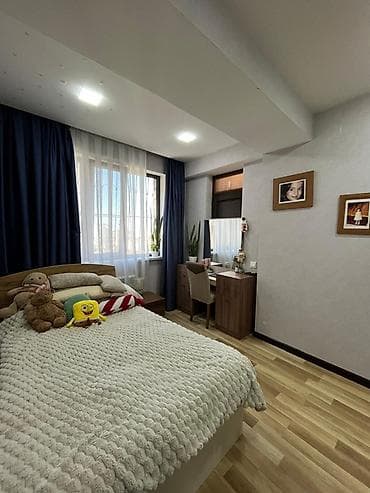 ev ucuz: Geniş və işıqlı mənzil – açıq mətbəxli qonaq otağı və rahat yataq — 6