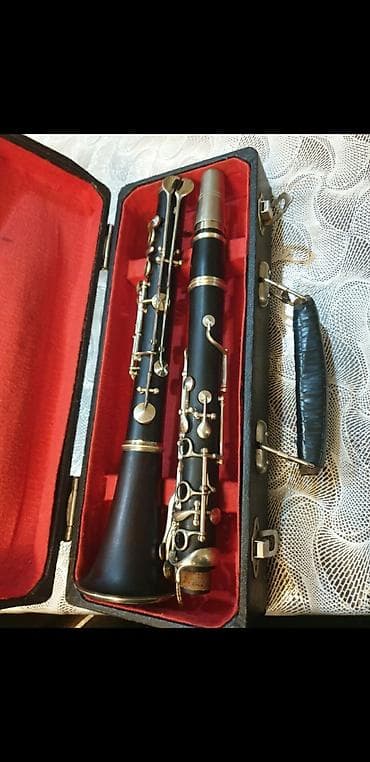 купить синтезатор бу: A klarnet fritz qanburq və hüller əla vəziyətdə ağac kökü iynə kimi — 4