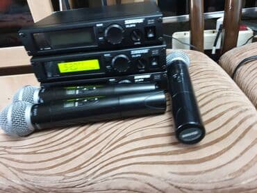 şunurlu mikrafon: Беспроводные (Bluetooth) Микрофон Shure — 8