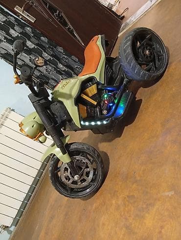 Uşaq dünyası: Uşaq üçün elektrikli üçtəkərli motosiklet - Geniş və sabit üçtəkərli — 2